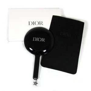 NWT DIOR Glossy Black Handheld Mirror💗💗💗